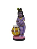 Standing Krishna With Butter Pot Big - 9"