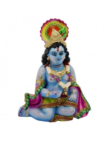 Kneel Krishna (Big) - 10"
