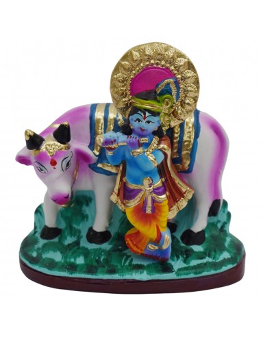 Krishna With Tree (Small) - 5.5"