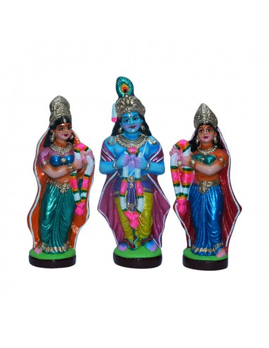 Bhama,Rukmani Marriage - 9.5"