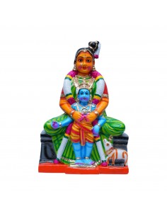 Mannarkudi Venugopal & Aandal - 14.5"