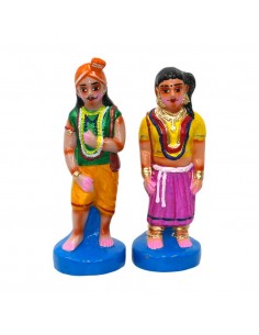 Kuravan & Kurathi - 10.5"