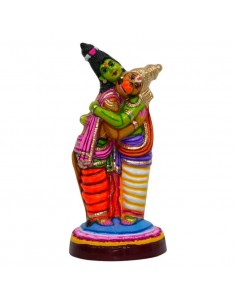 Ramar Hanuman Hugging - 16.5"