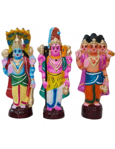 Brahma Vishnu Sivan - 11"
