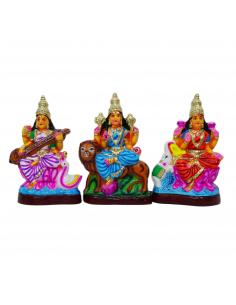 Lakshmi Saraswathi Durga - 10"