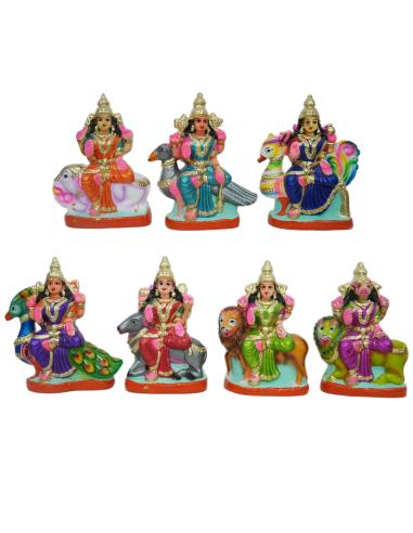 Saptha Matha Set - 9"