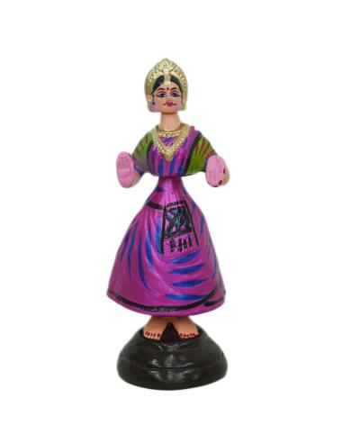 V.T.I Tanjore Dancing Doll - Small - 825