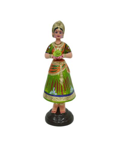Tanjore Dancing Welcome Doll - 16"