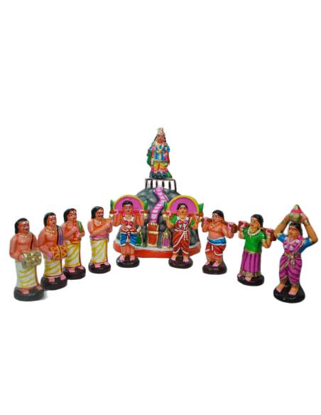 Palanimalai Kavadi Set - 8"