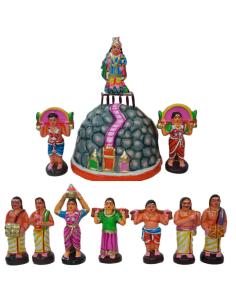 Palanimalai Kavadi Set - 8" 2