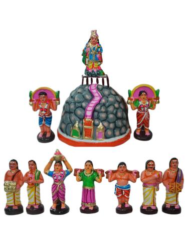 Palanimalai Kavadi Set - 8"