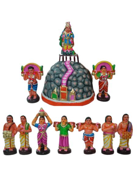 Palanimalai Kavadi Set - 8"
